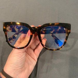 Leopard blue light glasses